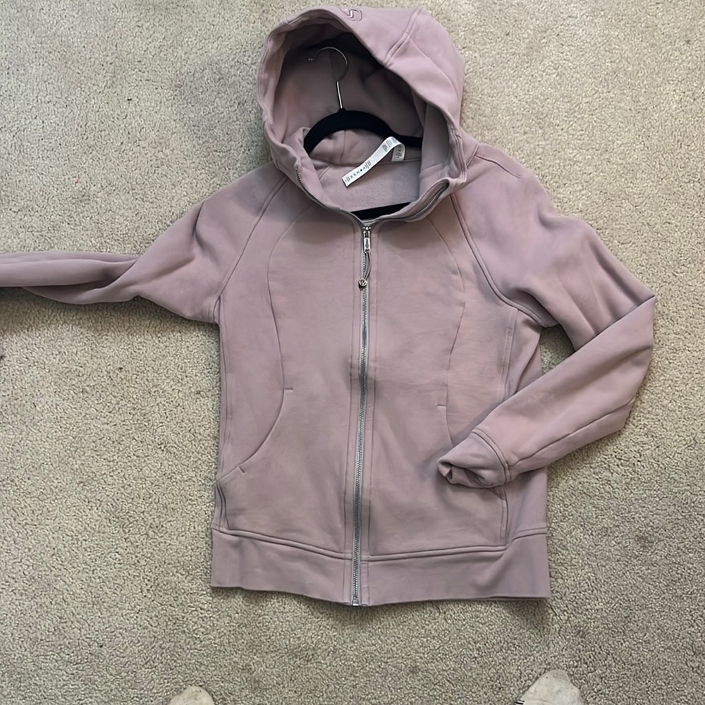 Purple lulu scuba hoodie